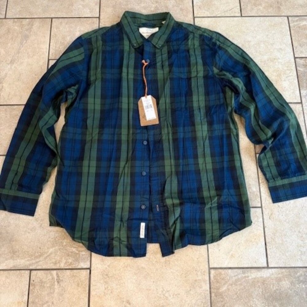 Weatherproof Vintage Men's Large Long Sleeve Button Up
